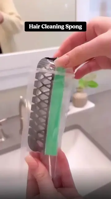 Hair Cleaning Spong, "Link in Bio" 🔗 ‎#AmazonFinds #AmazonGadgets #HomeGadgets 