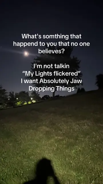 What’s something that happened to you that no one believes? #scarystories #creep