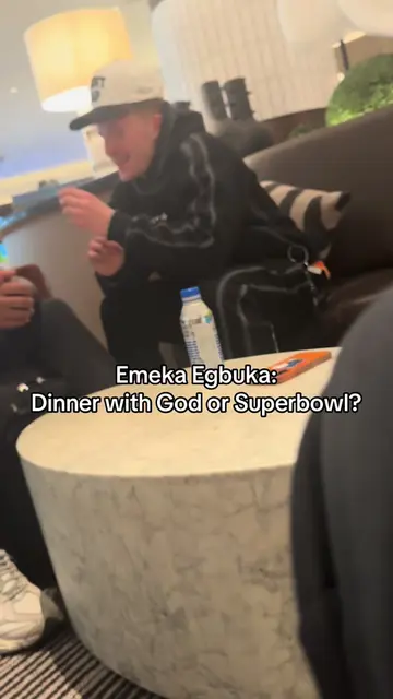 Dinner with God or Superbowl ?