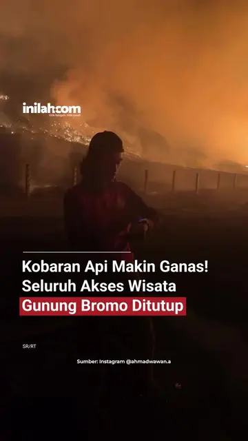 Sejak Sabtu (8/8/2026) malam Seluruh pintu kunjungan menuju kawasan Taman Nasion