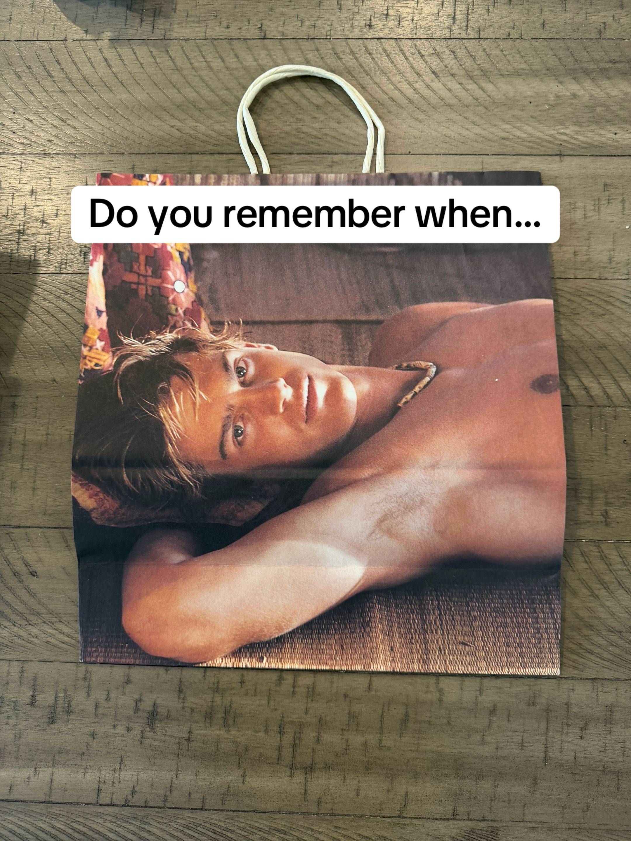 I recently posted a video of a bunch of my Abercrombie & Fitch bags that I kept 