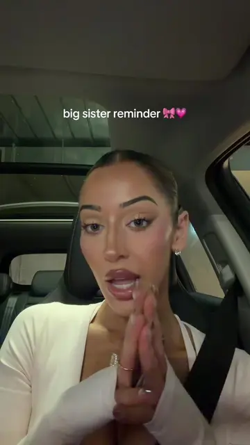Whoever needs to hear this 💗 #bigsisteradvice 