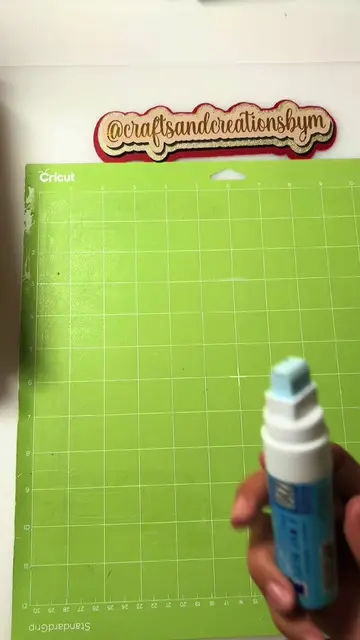 POV: your Cricut mat said she was done… but I said NOT TODAY 😂✂️💕 A little re-