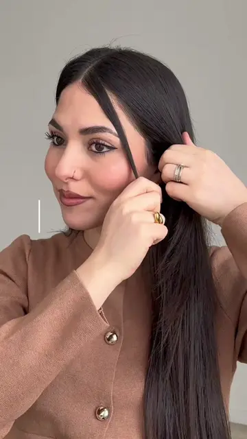 Cute hairstyle tutorial #fyp #fypage #foryou #foryoupage #hairstyletutorial @Tik