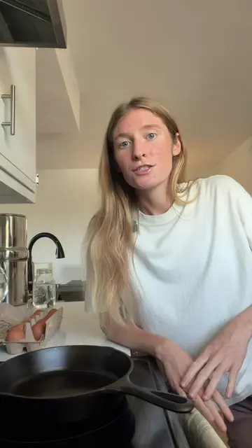 Slow English Vlog: Cooking breakfast 🍳 #learnenglish #english #englishlesson #e
