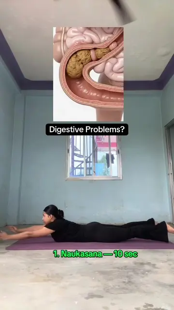 Digestive Problems? 🧘‍♀️ Try these 8 Yoga Poses to support healthy digestion, r