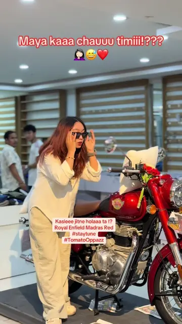 Stay tune haiii ta…🙌🤫 @Tsooraz Jr. 👑👑👑  #royalenfield #madras #oppazx #toma