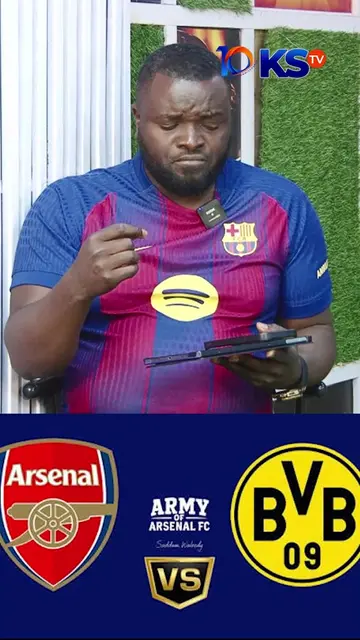 Neleero twesigge @samuelmwanje717 anti aguwadde Arsenal.  #KSTVLumbaSports #tren