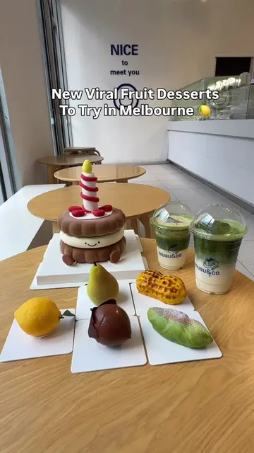 New viral fruit dessert spot to try  🍋 Everything is sooo beautiful! There are 