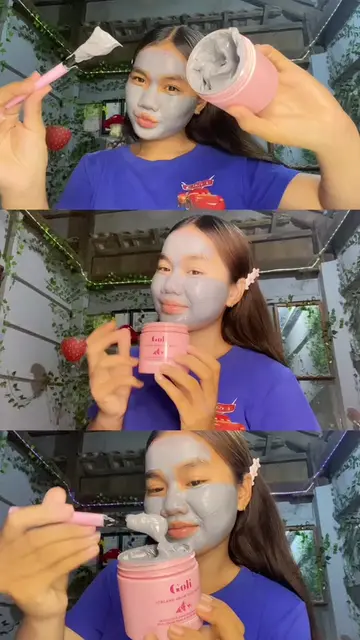 @សី តុងហាន់៚ #goliclaymask #goli    #contentcreator  #promote  #reviewskincare 