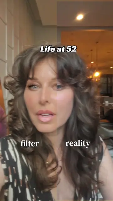 52 with the filter. 52 without it. Both are me. The filter is fun. The real face