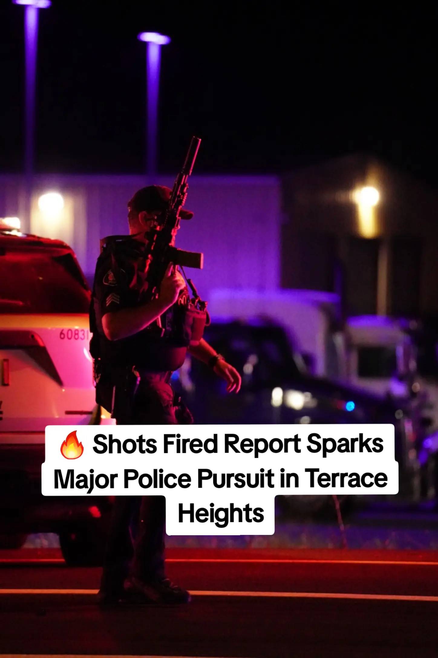 🚨 SHOTS FIRED REPORT LEADS TO LENGTHY POLICE PURSUIT IN TERRACE HEIGHTS 📍 Terr