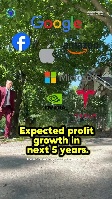 Mag 7 profit growth in next 5 years? #stocks  There’s a reason they’re called th