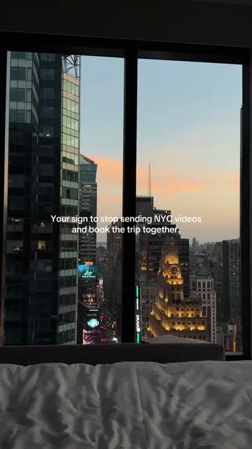 If it’s your first NYC trip together, staying in Times Square makes everything e