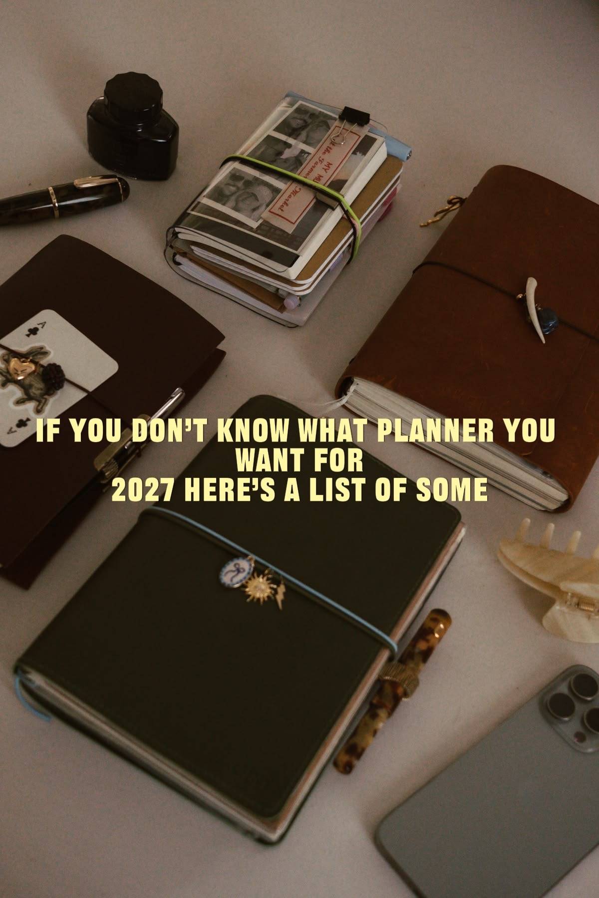 I’ve been seeing a lot of videos of people discussing what planner they’re gonna