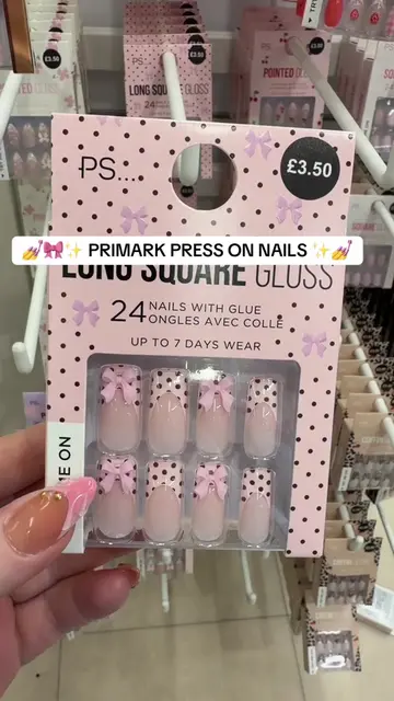 💅🎀✨ PRIMARK PRESS ON NAILS ✨💅 Okay but… are Primark prices starting to get a 