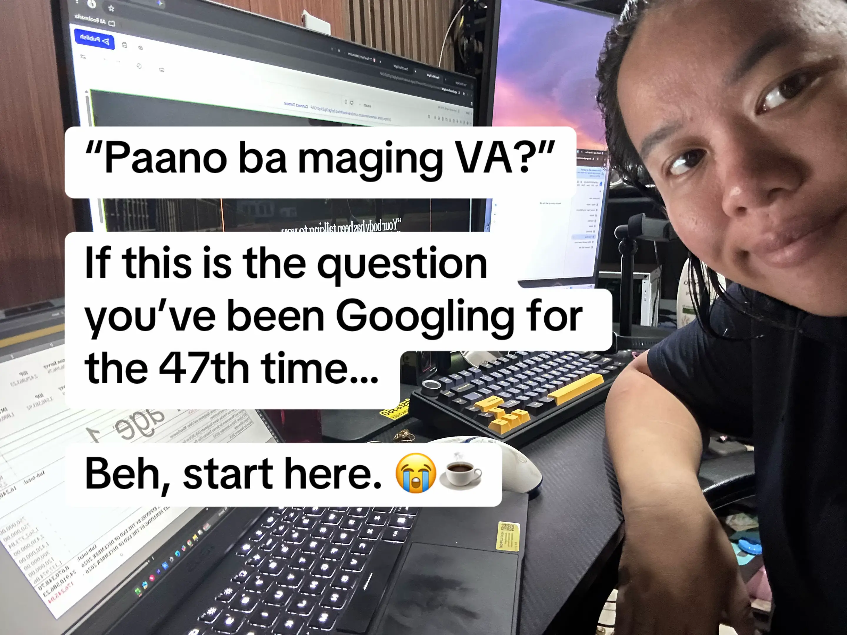 If you’re asking yourself this right now, beh… you don’t need to figure out ever