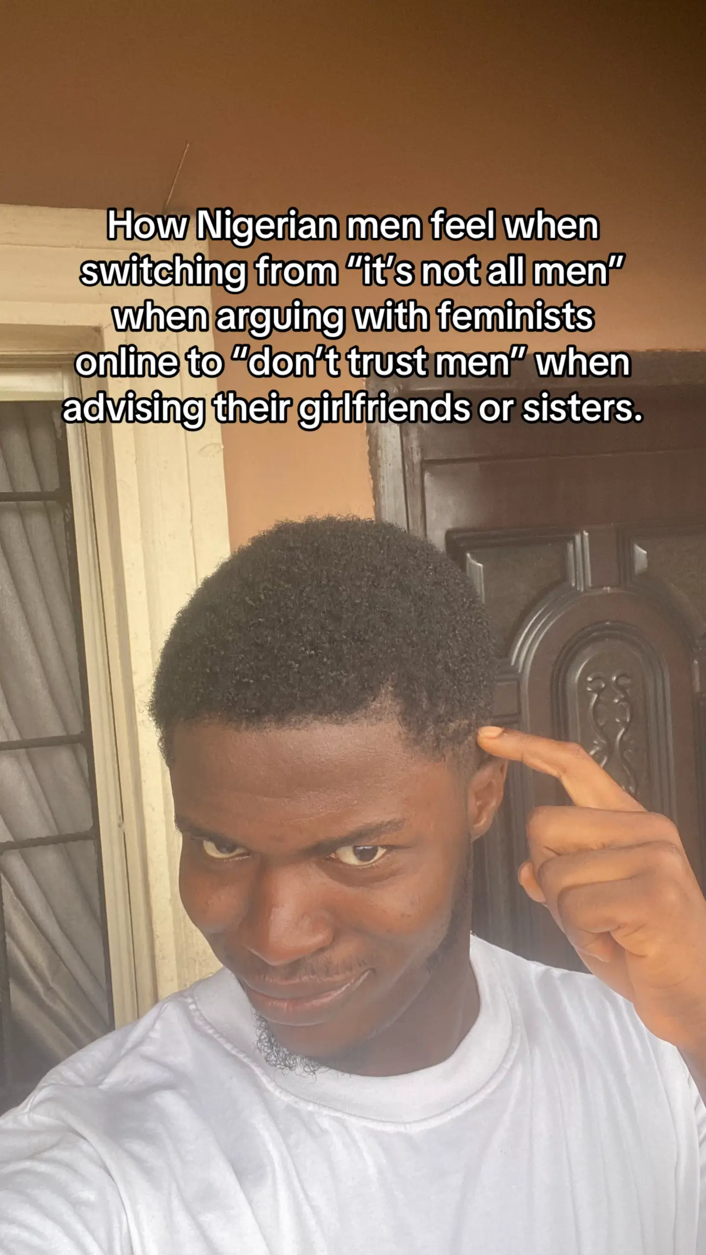 Defend men online while preparing for reality when it comes to their loved ones
