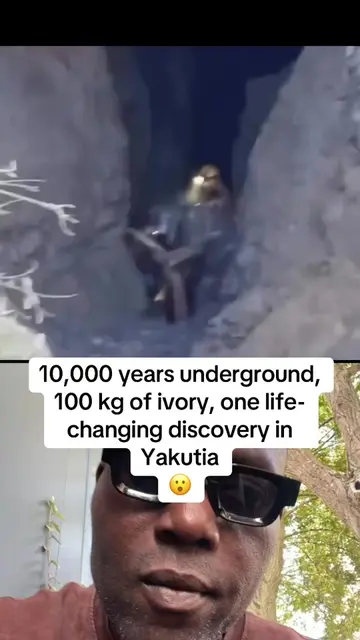 Siberia's permafrost is melting, and it is revealing a fortune in mammoth ivory.