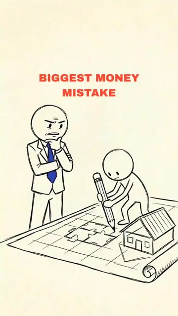 BIGGEST MONEY MISTAKE #animation #finance #uktiktok #us 