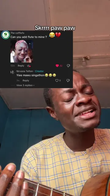 @The coffiefx  skrrr paw paw😂😂😂 #ghanatiktok🇬🇭 #nirvanateflon #birthdaysong