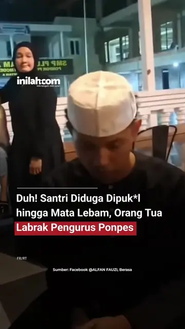 Seorang santri Pondok Pesantren didaerah Palembang diduga menjadi korban kekeras