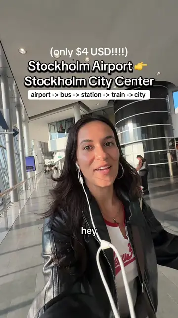 how to get from stockholm arlanda airport to stockholm city center by local tran