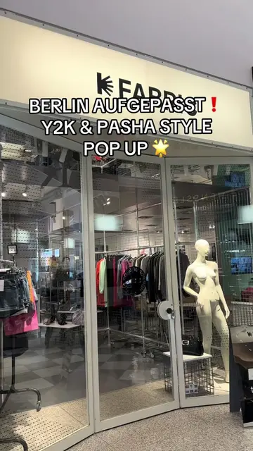 Berlin!! Nur noch wenige Tage bis zu unserem Y2K und Pasha style Pop-up!! Besuch