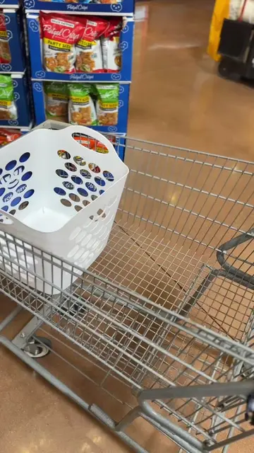 (Btw, link in bio for the grocery bins I used…I got them from Walmart!!!) I wish