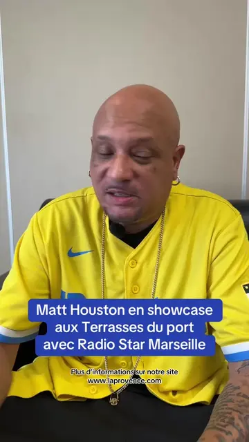 🎤 Matt Houston en showcase aux Terrasses du port d’ici peu sur la scène… #showc