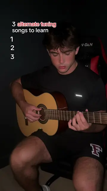 3 alternate tuning songs to learn on guitar #guitar #outgettingribs #velvetring 