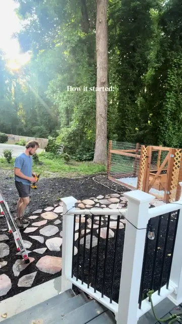 Your sign to invest in a backyard kitchen garden makeover! #backyard #garden #ki