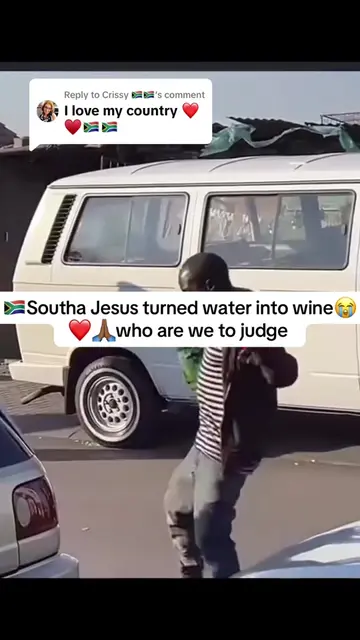 Replying to @Crissy 🇿🇦🇿🇦 🇿🇦Southa Jesus turned water into wine😭❤️🙏🏾who 