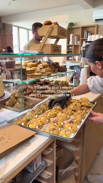 This is our brand new cafe in Macclesfield, Cheshire… ✨🍪 Pop in to grab a coffe