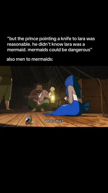 anything to defend the prince's action. but humans have always been the one who 