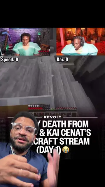 Le défi de Kai Cenat et IShowSpeed sur Minecraft c’est duuuur 