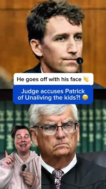 🙂‍↔️ The way he whips that head around lol. Judge 🧑‍⚖️ accused Patrick Clancy?