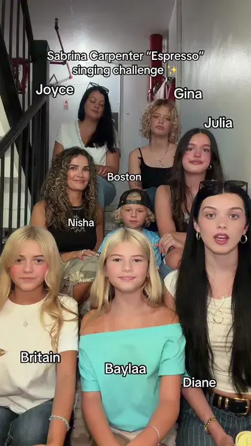 Who did it best? Espresso singing challenge! ✨ @d ✨ @Gina @Julia Rose @mama.joyc