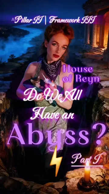 Do We All Have an Abyss? | Part I ⚡️ “If you gaze long into an Abyss, the Abyss 