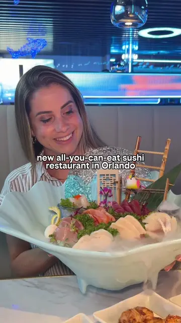New All-You-Can-Eat Sushi restaurant in Orlando  📍Legend Sushi 5300 Kirkman Roa