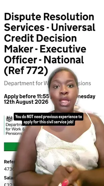 You do NOT need previous experience to apply for this civil service role! Some o