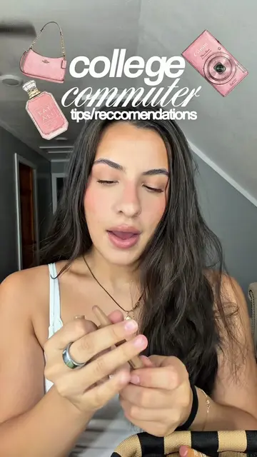 College commuter reccomendations/tips part 1💖🙌🏽🍩⭐️let me know ur routine🤭 #