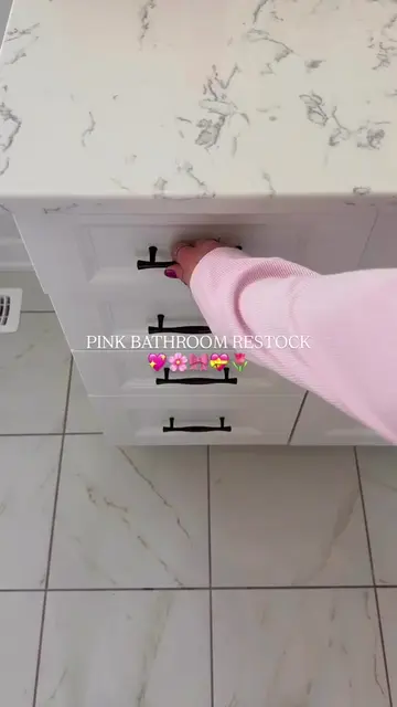 Come restock my bathroom with me 🫧🤍 So satisfying! #BathroomRestock #RestockTo