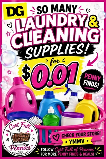 🚨PENNY SHOPPERS — CHECK THIS OUT!🚨 There are SO MANY laundry & cleaning suppli