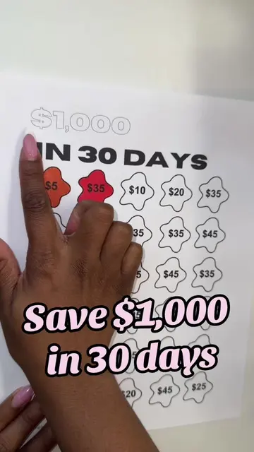 Save $1,000 in 30 days 💸 #savingmoney #Budgeting #moneytips #savingchallenge #s