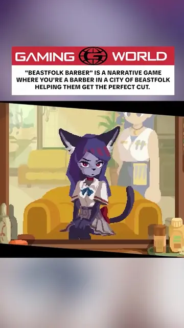 "Beastfolk Barber" is a narrative game where you run a small barbershop in a cit