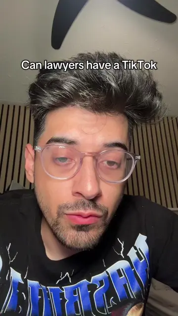 Can lawyers have tiktoks 