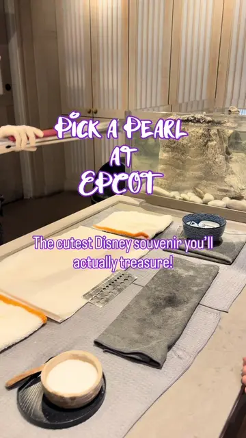 If you’re looking for a unique Disney souvenir, Pick a Pearl at EPCOT’s Japan Pa