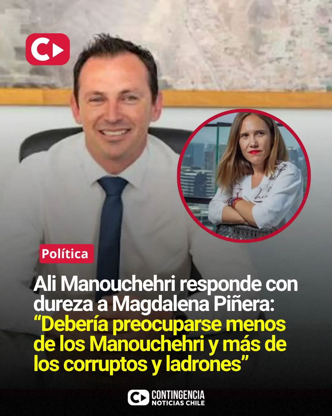 🔴 ALCALDE DE COQUIMBO RESPONDE A MAGDALENA PIÑERA: “DEBERÍA PREOCUPARSE MENOS D