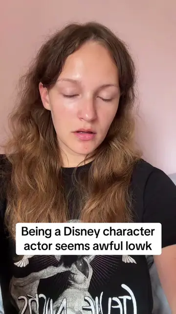 I’m always seeing them get harassed by weirdos #disney #characteractor #disneypa